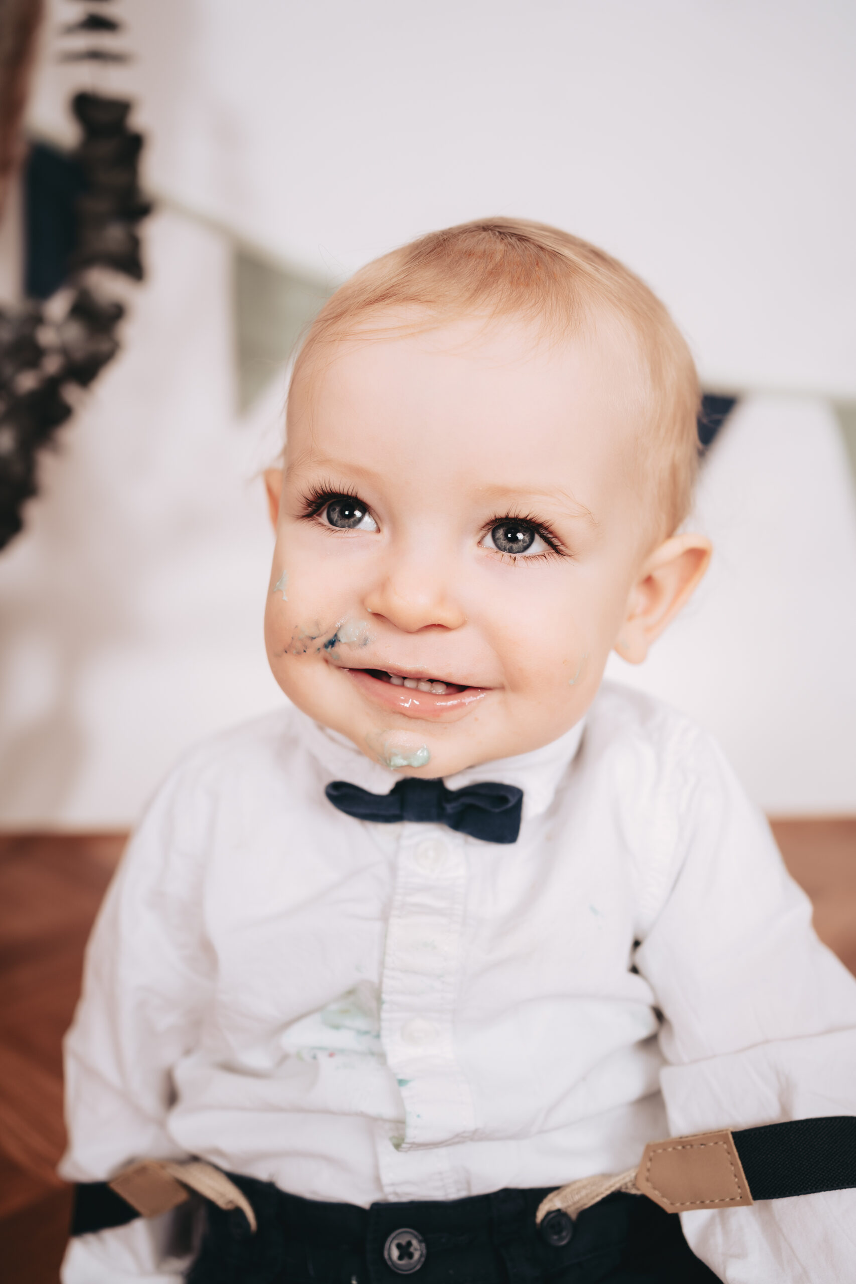 Portr&auml;taufnahme eines Babys